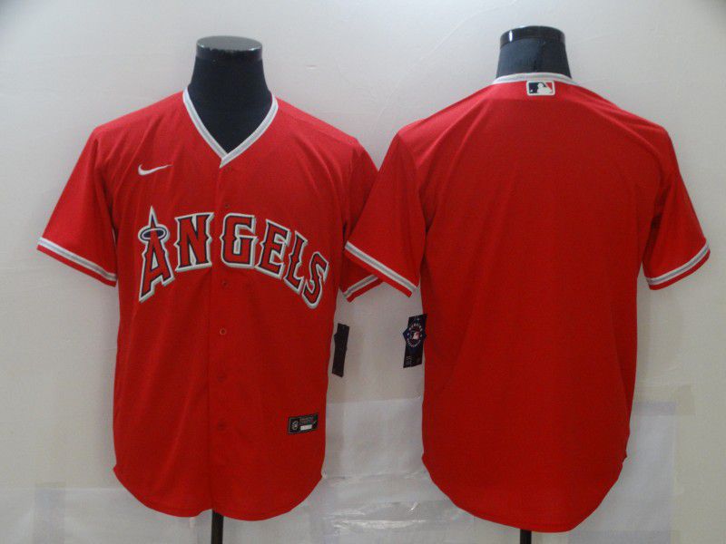 Men Los Angeles Angels Blank Red Game Nike MLB Jerseys->chicago white sox->MLB Jersey